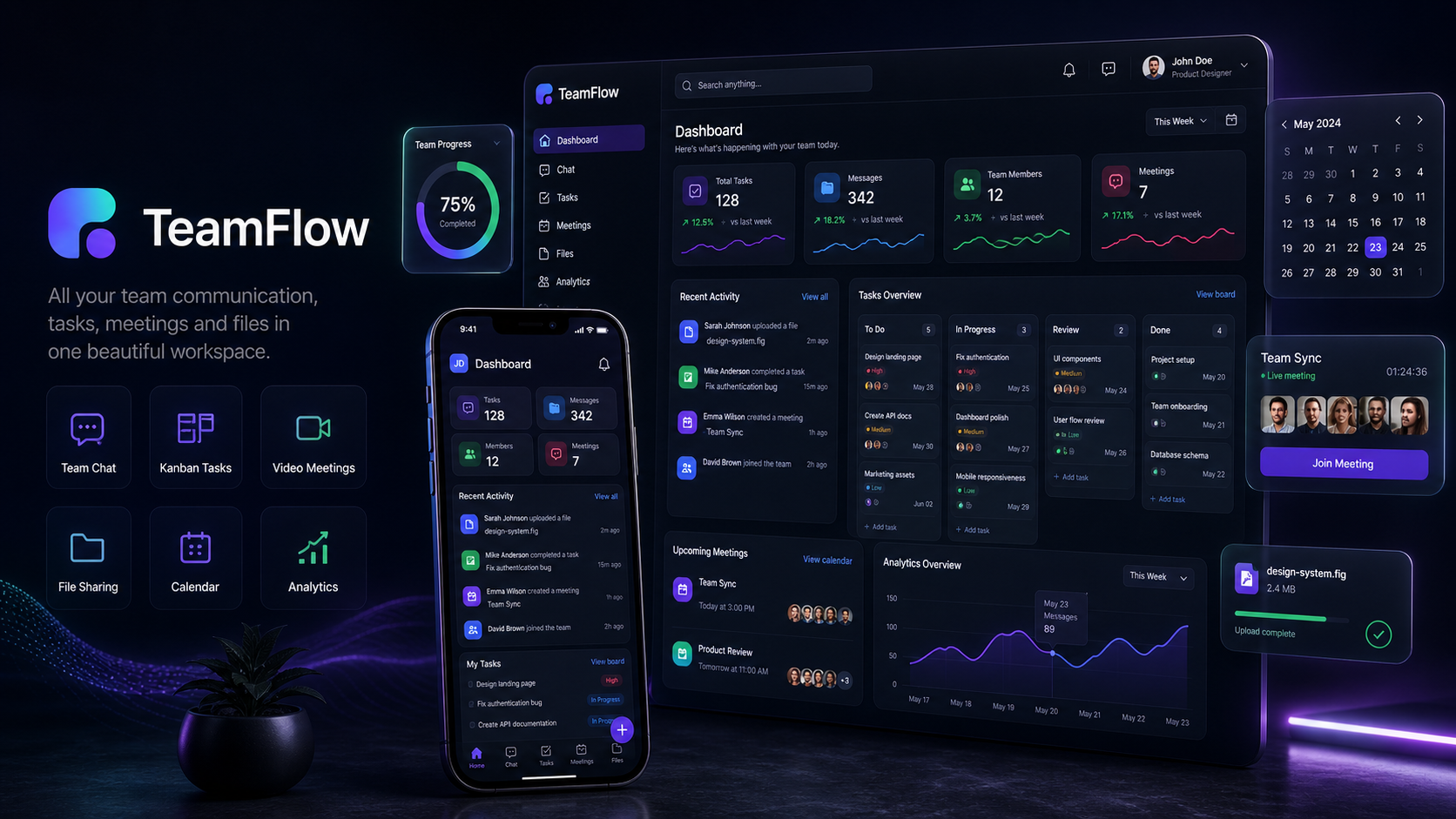 TeamFlow preview
